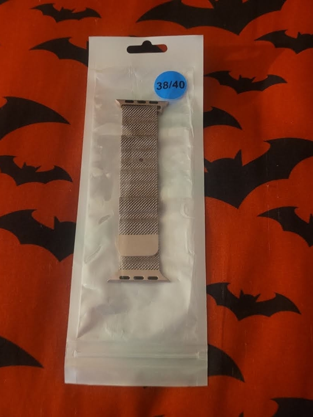 Rose Gold Milanese Loop Watch Band for 38/40mm Smartwatches